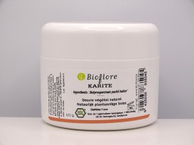 Beurre de karité bio naturel filtré - Bioflore