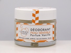 Déodorant vanille peau sensible - Clémence & Vivien