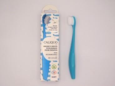 Brosse à dents écologique pour enfant - Caliquo