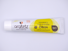 Dentifrice citron - Argiletz