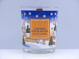 Bougie artisanale Caramel Fleur de Sel - Collines de Provence