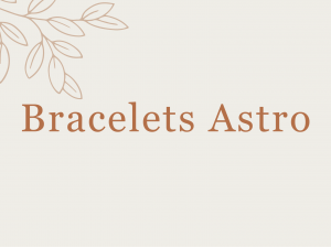 Bracelets astro