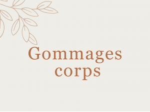 Gommage corps